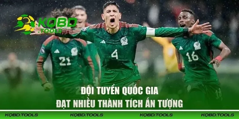 Đội tuyển quốc gia đạt nhiều thành tích ấn tượng
