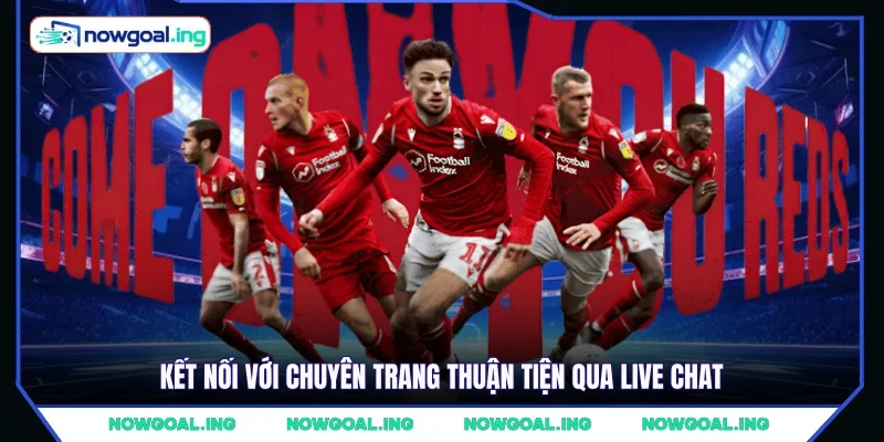 Kết nối với chuyên trang thuận tiện qua Live Chat